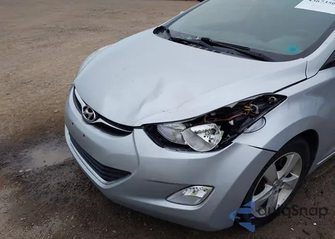 2012 Hyundai Elantra Gls from USA, damaged, VIN 5NPDH4AE4CH137235